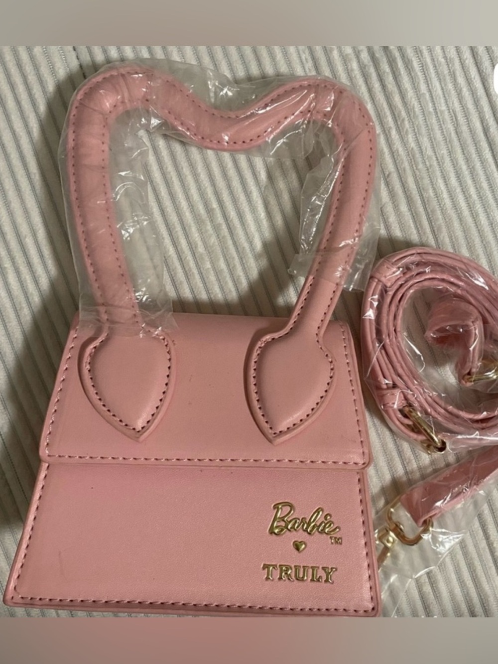 Barbie Pink Mini Crossbody \ Clutch Bag with Strap  ~ NWOT
 #BarbieInspired